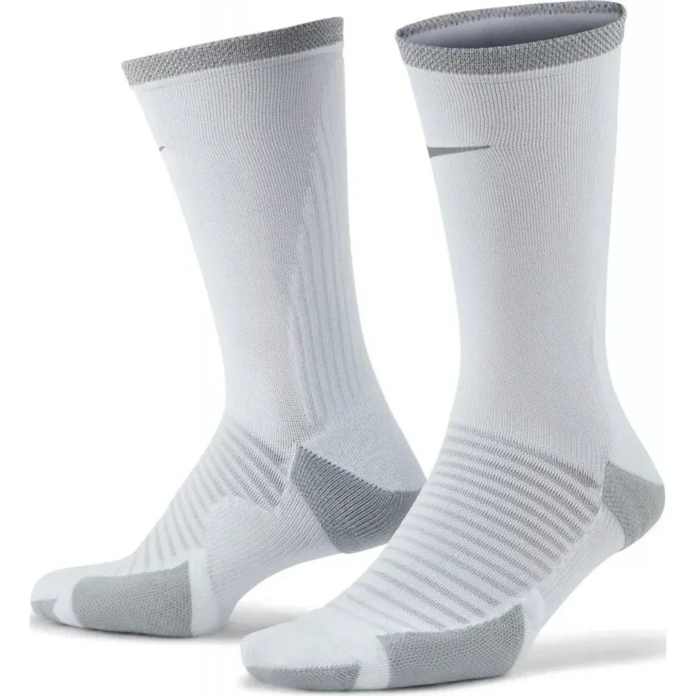 Lot Of 3 Mens Sz 8-9.5/Wmns 9.5-11 Nike Spark White Crew Running Socks CU7200